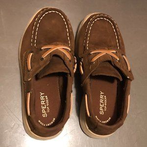 Sperry Boat Shoes - Dark Brown Leather